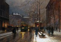  Boulevard de La Madeleine, Soir de Neige